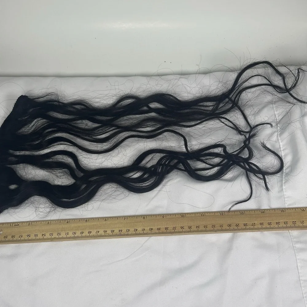 Ashine 100% Brazilian Human Hair‎ Extensions-Black 18, 20, And 22 Inch Hair